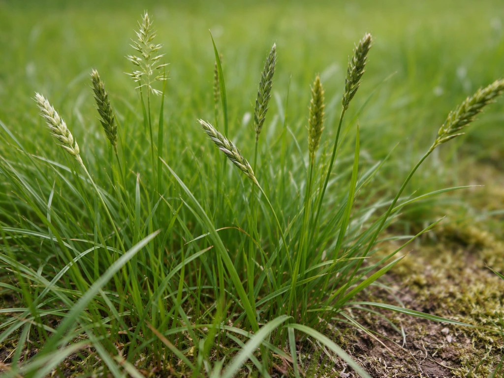 bestrijden wild gras in gazon