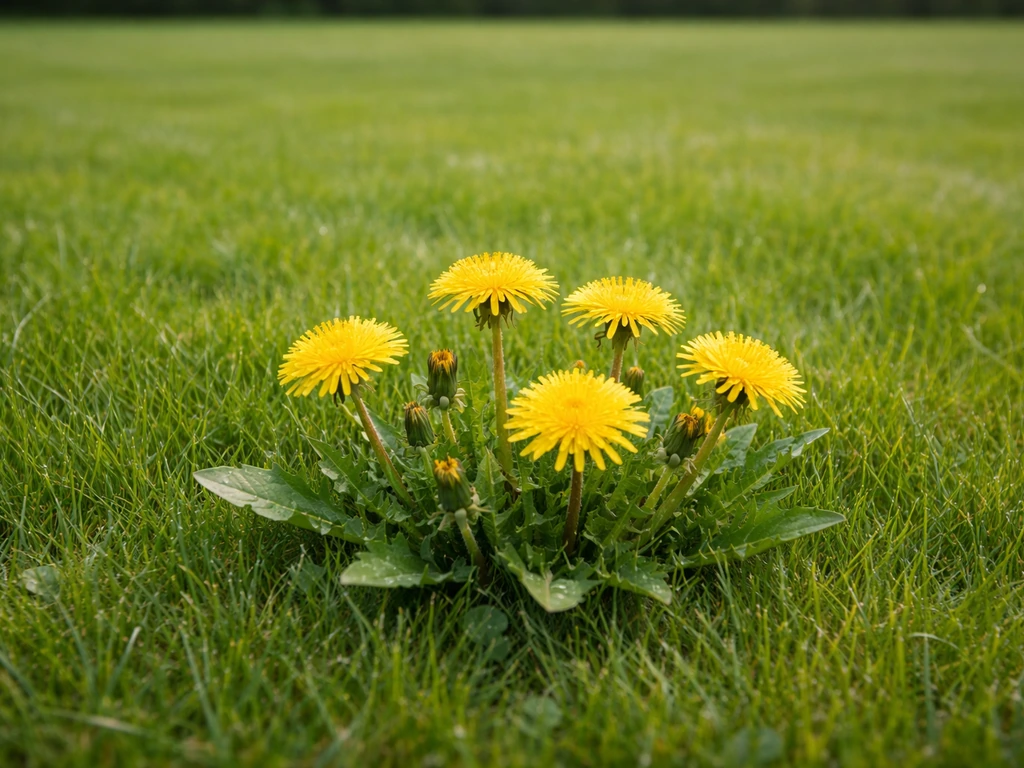 Paardenbloemen in gazon bestrijden: stappenplan en preventie