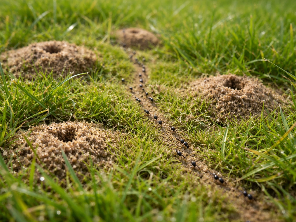 Mierenplaag in het gras herkennen en oplossen in NL